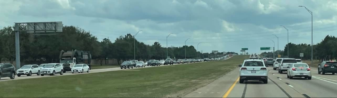 This file photo taken by Fort Bend County Pct. 1 Commissioner Vincent Morales shows traffic moving southbound on the Grand Parkway. Texas DPS officers will beef up their enforcement efforts during the July 4 holiday weekend.